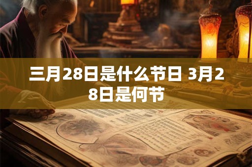 三月28日是什么节日 3月28日是何节