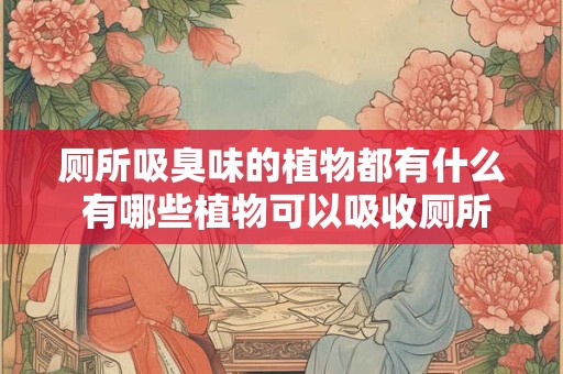 厕所吸臭味的植物都有什么 有哪些植物可以吸收厕所臭味