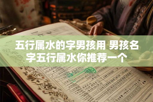 五行属水的字男孩用 男孩名字五行属水你推荐一个