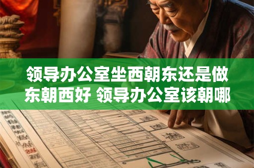 领导办公室坐西朝东还是做东朝西好 领导办公室该朝哪边布置