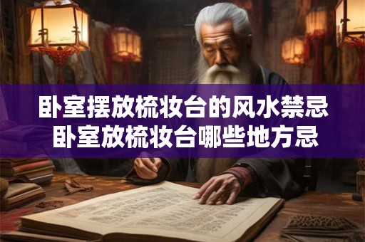 卧室摆放梳妆台的风水禁忌 卧室放梳妆台哪些地方忌讳