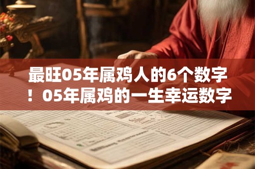最旺05年属鸡人的6个数字！05年属鸡的一生幸运数字查询