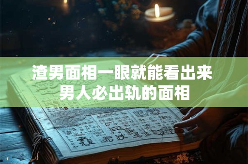 渣男面相一眼就能看出来 男人必出轨的面相