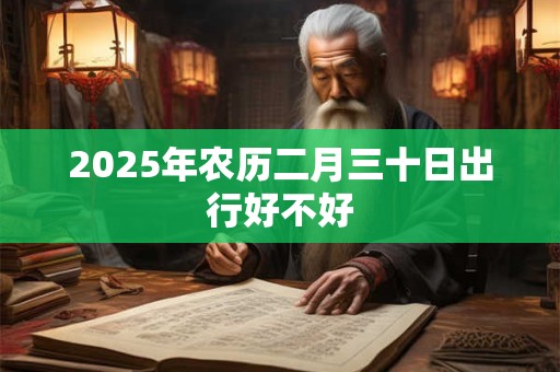 2025年农历二月三十日出行好不好