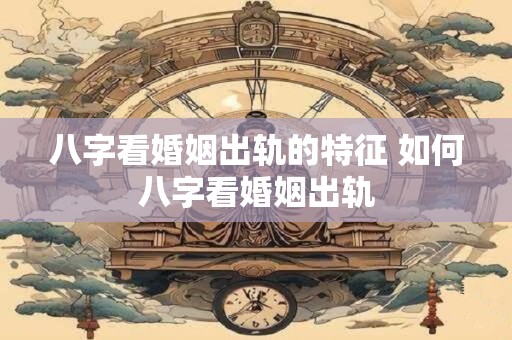 八字看婚姻出轨的特征 如何八字看婚姻出轨