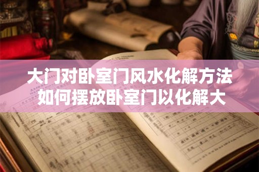 大门对卧室门风水化解方法 如何摆放卧室门以化解大门对风水