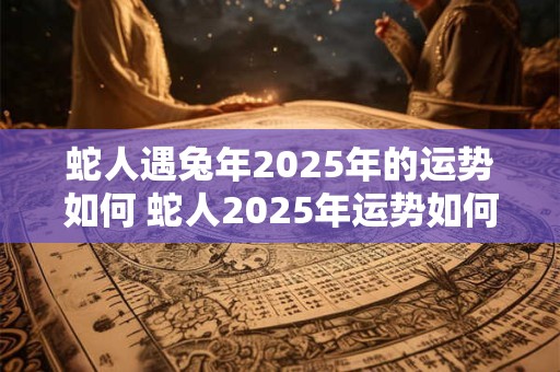 蛇人遇兔年2025年的运势如何 蛇人2025年运势如何