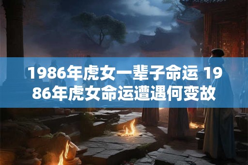 1986年虎女一辈子命运 1986年虎女命运遭遇何变故