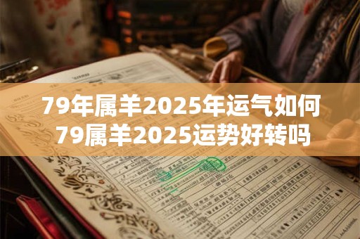 79年属羊2025年运气如何 79属羊2025运势好转吗