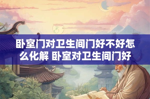 卧室门对卫生间门好不好怎么化解 卧室对卫生间门好吗