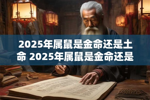 2025年属鼠是金命还是土命 2025年属鼠是金命还是土命