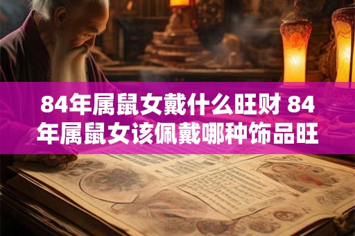84年属鼠女戴什么旺财 84年属鼠女该佩戴哪种饰品旺财