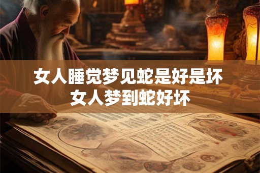 女人睡觉梦见蛇是好是坏 女人梦到蛇好坏