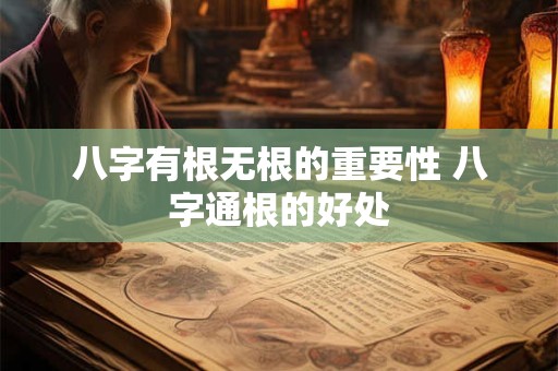 八字有根无根的重要性 八字通根的好处