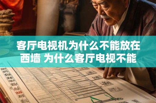 客厅电视机为什么不能放在西墙 为什么客厅电视不能放西墙