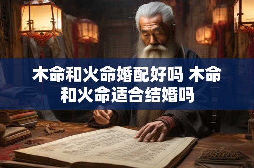 木命和火命婚配好吗 木命和火命适合结婚吗