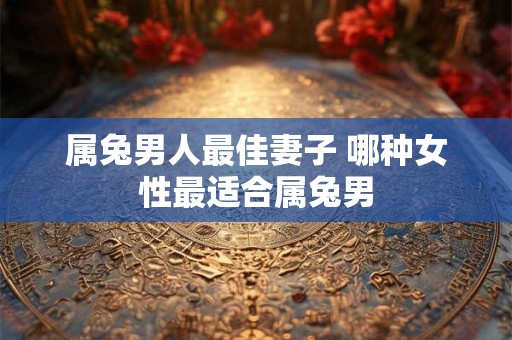 属兔男人最佳妻子 哪种女性最适合属兔男