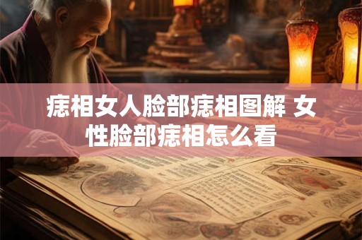 痣相女人脸部痣相图解 女性脸部痣相怎么看
