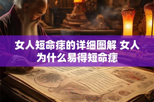 女人短命痣的详细图解 女人为什么易得短命痣