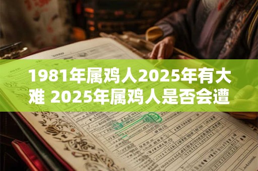 1981年属鸡人2025年有大难 2025年属鸡人是否会遭遇大难