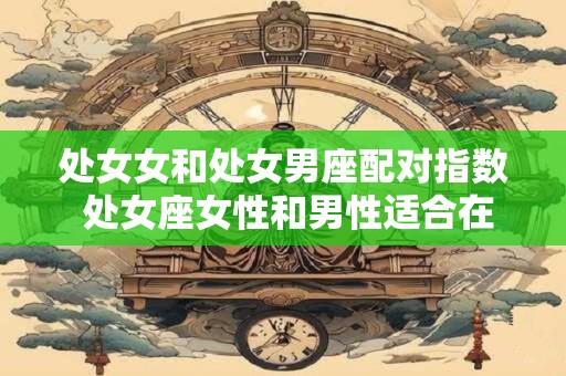 处女女和处女男座配对指数 处女座女性和男性适合在一起吗