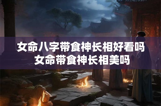 女命八字带食神长相好看吗 女命带食神长相美吗