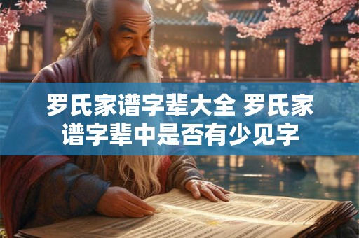 罗氏家谱字辈大全 罗氏家谱字辈中是否有少见字
