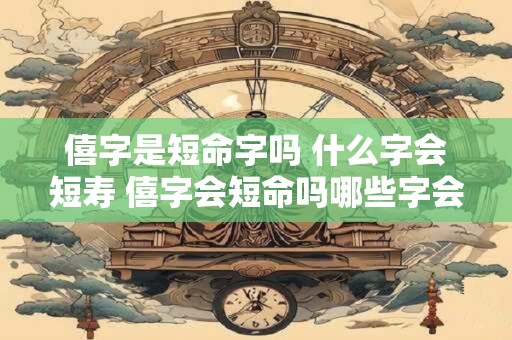 僖字是短命字吗 什么字会短寿 僖字会短命吗哪些字会短寿