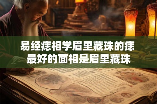 易经痣相学眉里藏珠的痣 最好的面相是眉里藏珠 易经痣相学眉里藏珠的痣 最好的面相是眉里藏珠