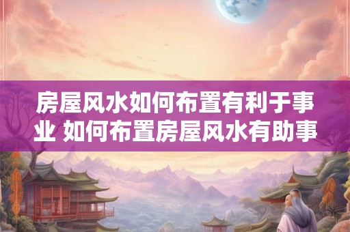 房屋风水如何布置有利于事业 如何布置房屋风水有助事业