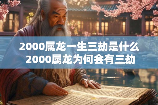2000属龙一生三劫是什么 2000属龙为何会有三劫