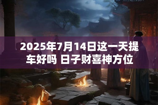 2025年7月14日这一天提车好吗 日子财喜神方位
