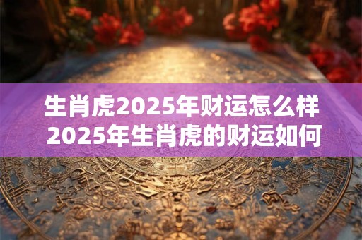 生肖虎2025年财运怎么样 2025年生肖虎的财运如何