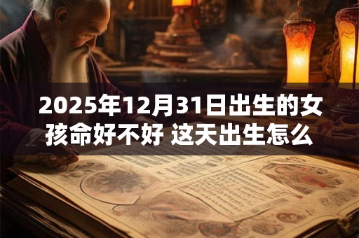 2025年12月31日出生的女孩命好不好 这天出生怎么样