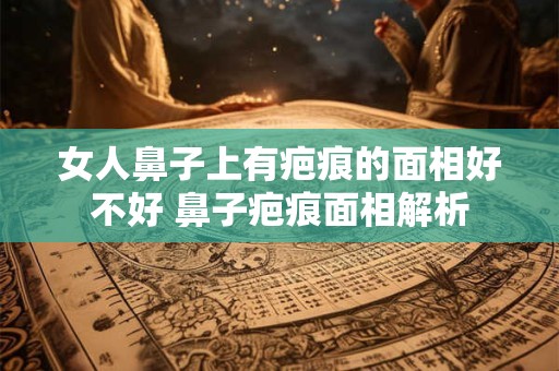女人鼻子上有疤痕的面相好不好 鼻子疤痕面相解析