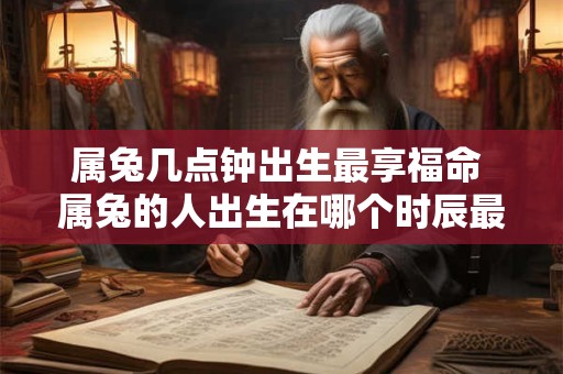 属兔几点钟出生最享福命 属兔的人出生在哪个时辰最有福气
