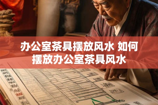 办公室茶具摆放风水 如何摆放办公室茶具风水