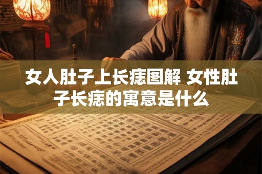 女人肚子上长痣图解 女性肚子长痣的寓意是什么