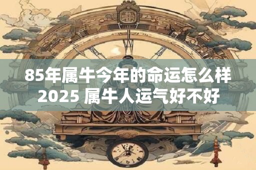 85年属牛今年的命运怎么样2025 属牛人运气好不好