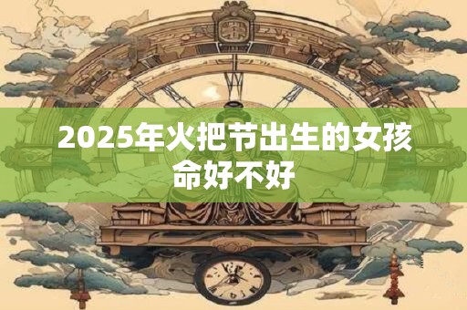 2025年火把节出生的女孩命好不好 2025年火把节出生的女孩命好不好