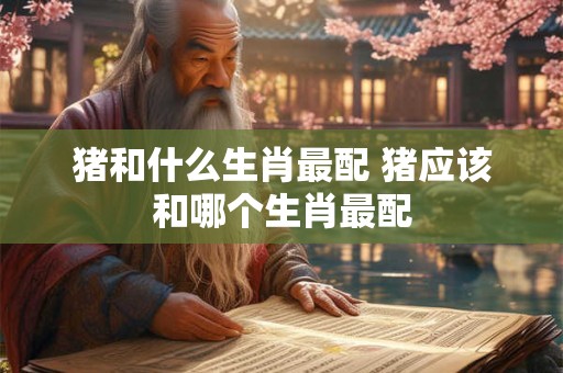 猪和什么生肖最配 猪应该和哪个生肖最配