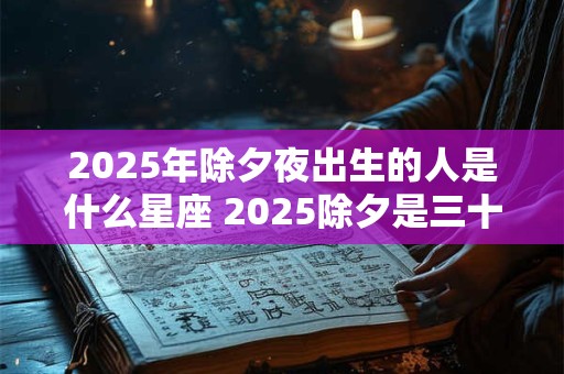 2026年除夕夜出生的人是什么星座 2026除夕是三十吗