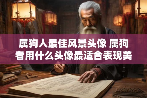 属狗人最佳风景头像 属狗者用什么头像最适合表现美丽风景
