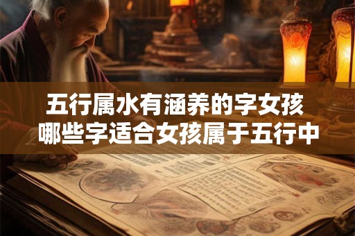 五行属水有涵养的字女孩 哪些字适合女孩属于五行中的水并有涵养之意