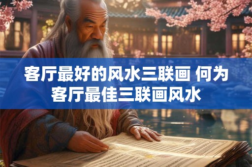 客厅最好的风水三联画 何为客厅最佳三联画风水