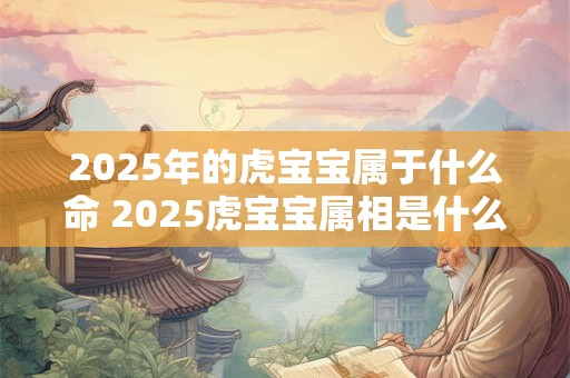 2025年的虎宝宝属于什么命 2025虎宝宝属相是什么