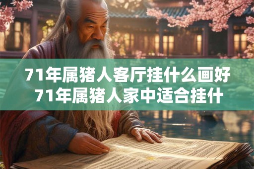 71年属猪人客厅挂什么画好 71年属猪人家中适合挂什么画