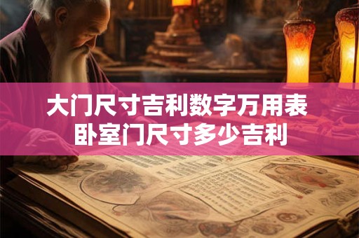 大门尺寸吉利数字万用表 卧室门尺寸多少吉利