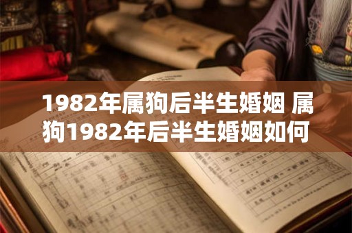 1982年属狗后半生婚姻 属狗1982年后半生婚姻如何