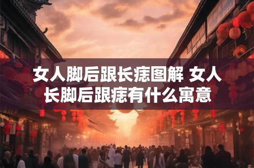 女人脚后跟长痣图解 女人长脚后跟痣有什么寓意